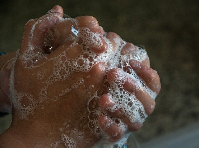 hygiene is important. wash hands with soap