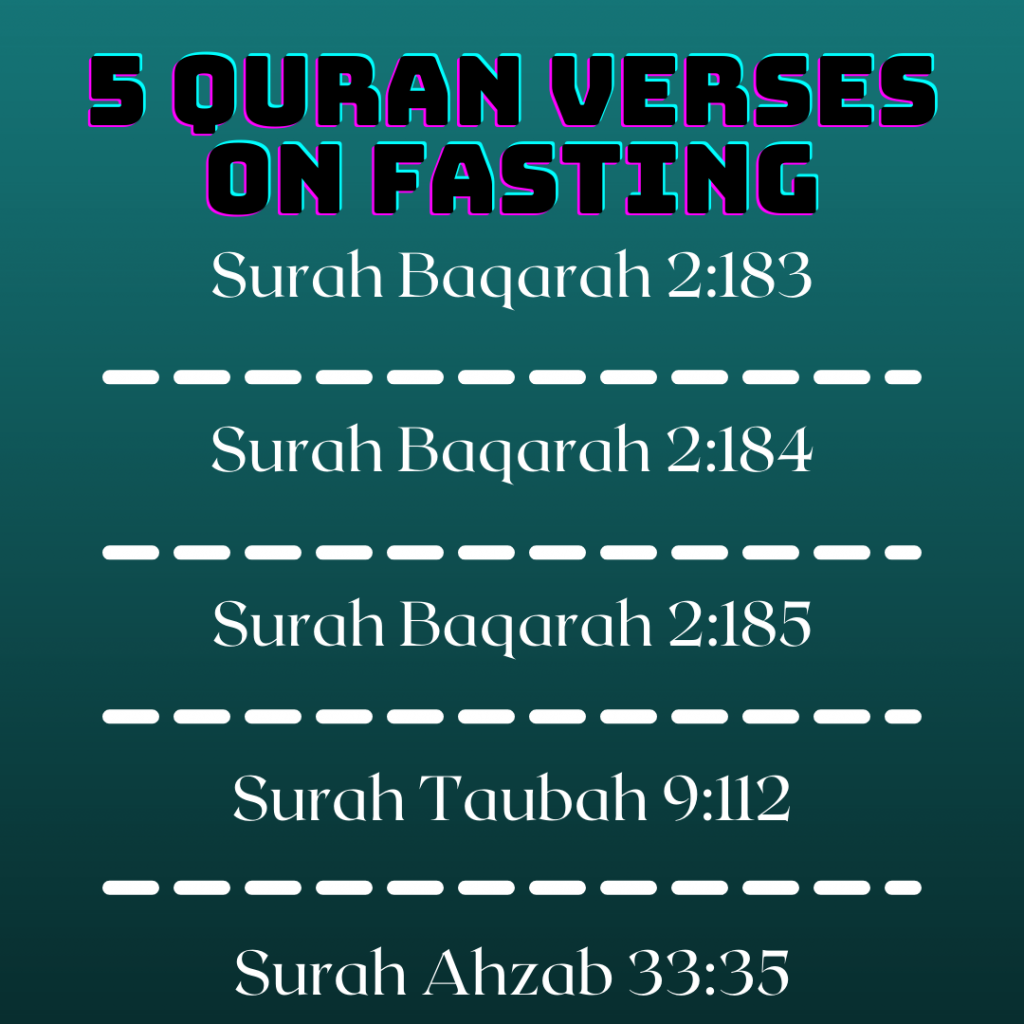5 Quran Verses on Fasting in Ramadan